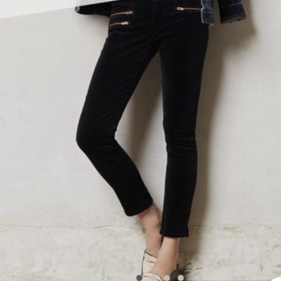 AG 🎉host pick🎉🎈the Moto Stevie Ankle mid rise slim straight corduroy pants - Picture 3 of 14